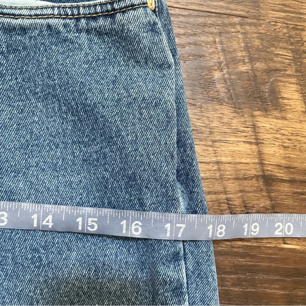 Vintage Lawman Spellout high rise denim rodeo western jeans Sz 7 24” x 30” - Picture 8 of 12